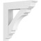 Ekena Millwork Standard Olympic Architectural Grade PVC Bracket with Traditional Ends, 5"W x 30"D x 30"H BKTP05X30X30OLY01 - alternate 1